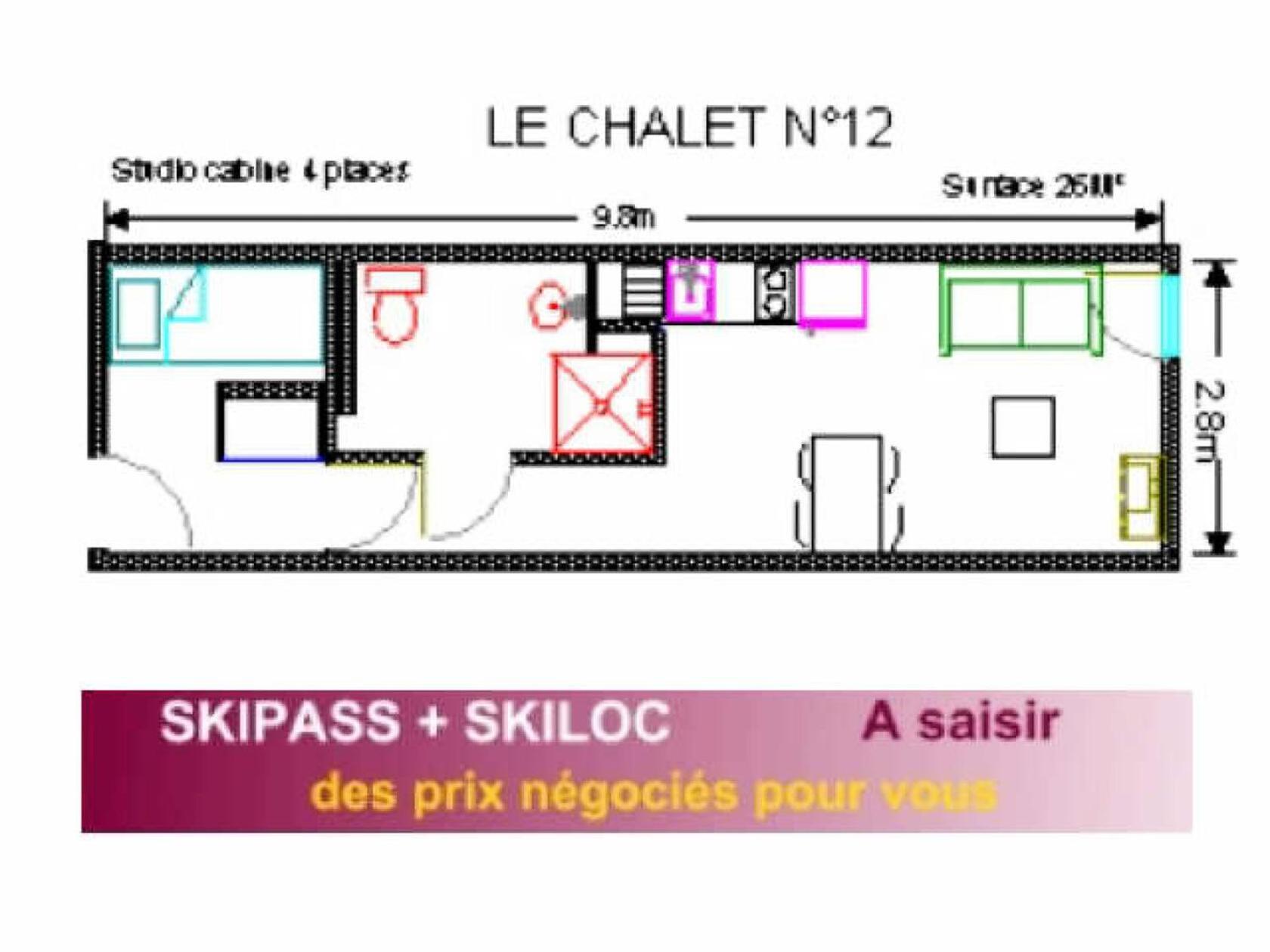 Apartment Le - Piscine 12 - Pour 4 Personnes Mae-8724 Gourette